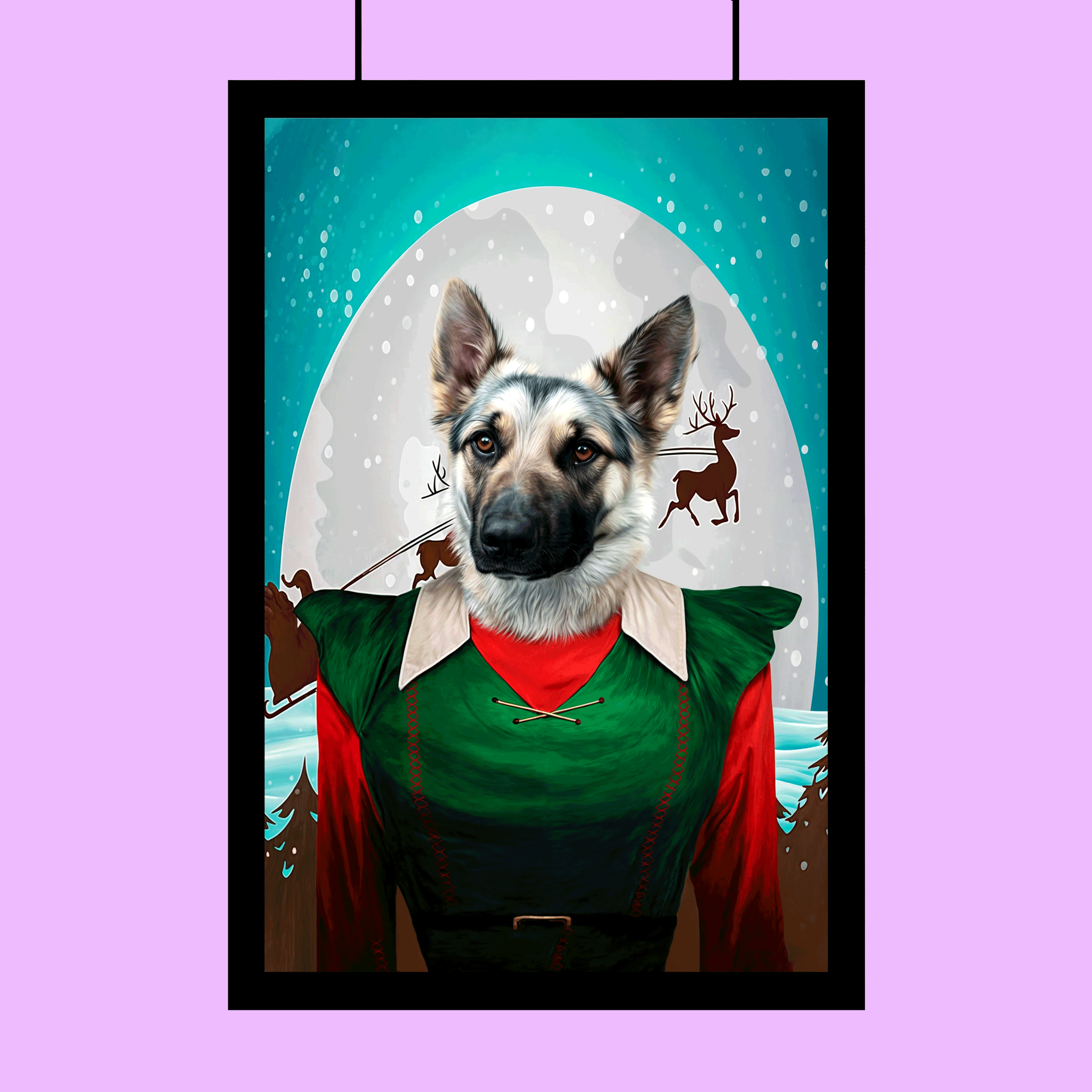 Paw-liday Elf Helper – Cute Pet Christmas Costume